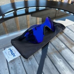 Oakley Black and Gray Sunglasses